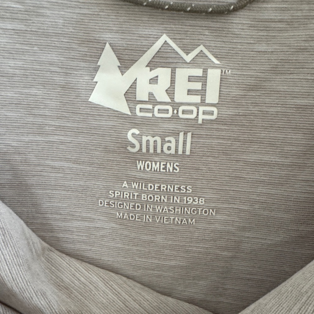 REI Light Gray Women's Hoodie - Picture 4 of 4